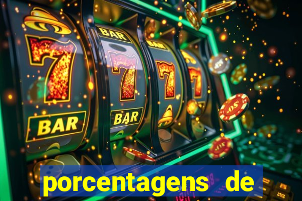 porcentagens de jogos pagantes